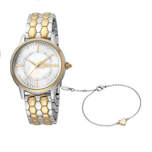 JUST CAVALLI TIME Mod. EMOZIONI Special Pack + Bracelet: Orologio da polso Donna | STORE ITALIA | Spedizione gratis