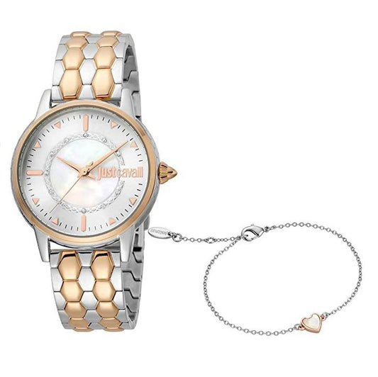 JUST CAVALLI TIME Mod. EMOZIONI Special Pack + Bracelet: Orologio da polso Donna | STORE ITALIA | Spedizione gratis