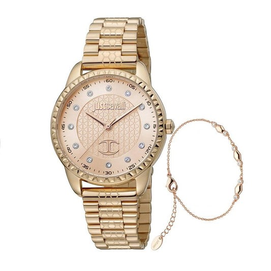 JUST CAVALLI WATCHES Mod. EMOZIONI Special Pack + Bracelet: Orologio da polso Donna | STORE ITALIA | Spedizione gratis