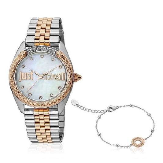 JUST CAVALLI WATCHES Mod. EMOZIONI Special Pack + Bracelet: Orologio da polso Donna | STORE ITALIA | Spedizione gratis