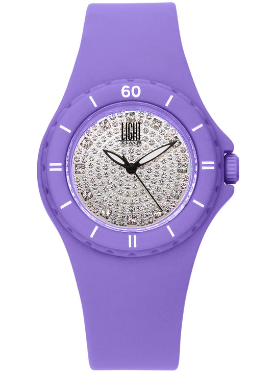 LIGHT TIME Mod. SILICON STRASS: Orologio da polso Donna | STORE ITALIA | Spedizione gratis