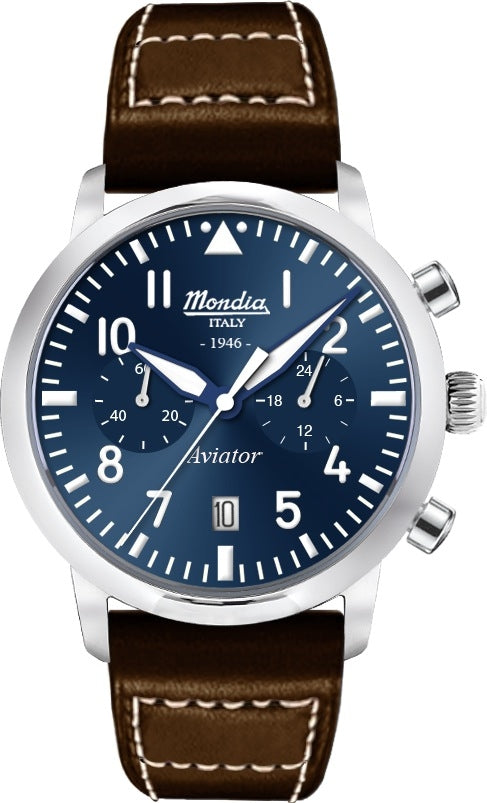 MONDIA Mod. AVIATOR: Orologio da polso Uomo | STORE ITALIA | Spedizione gratis