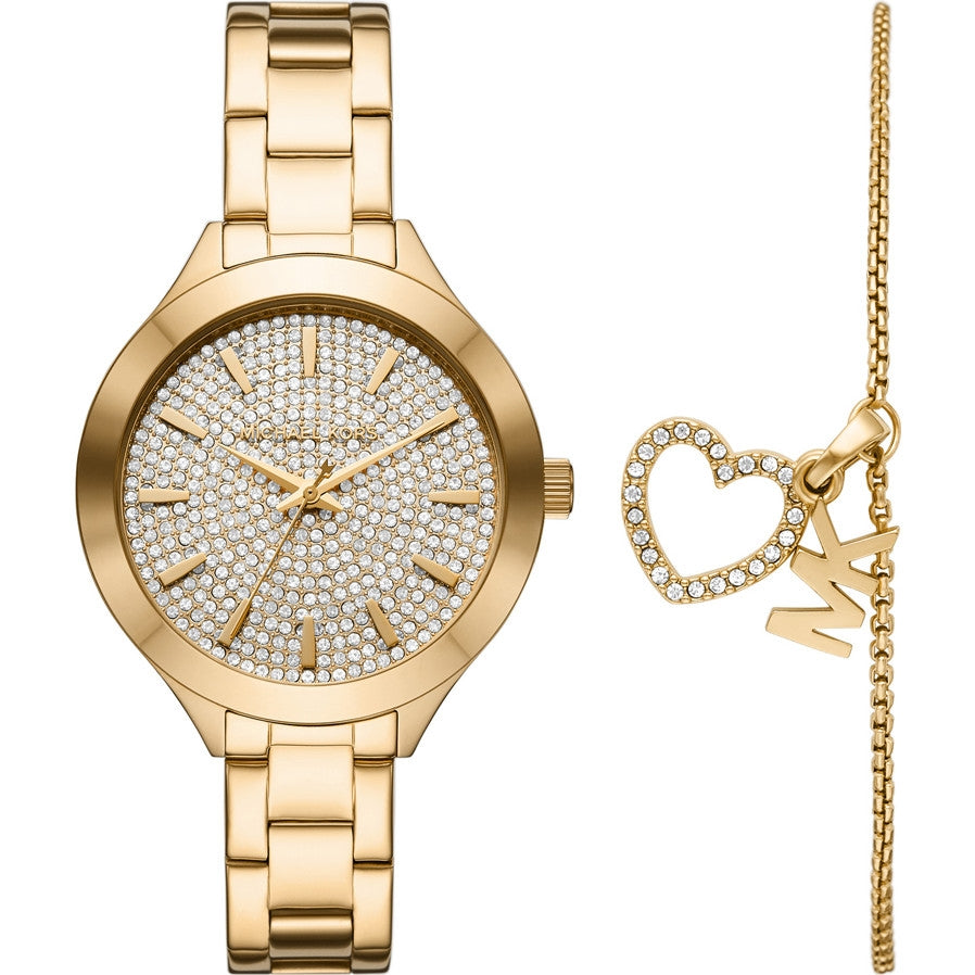 MICHAEL KORS Mod. SLIM RUNWAY Special Pack + Bracelet: Orologio da polso Donna | STORE ITALIA | Spedizione gratis