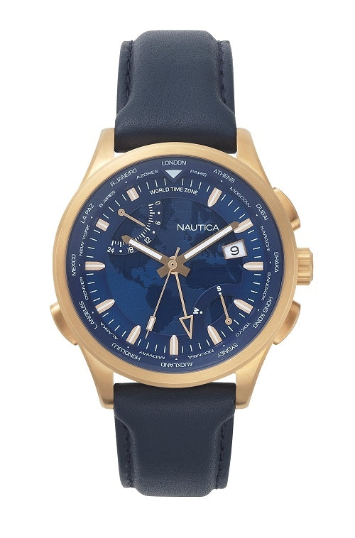 NAUTICA Mod. SHANGHAI - Worldtimer: Orologio da polso Uomo | STORE ITALIA | Spedizione gratis